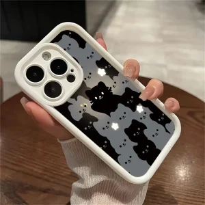 Cute Cat Silicone Case