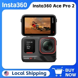 Insta360 Ace Pro 2 8K Al-Powered Action Cam 2.5" Flip Touchscreen